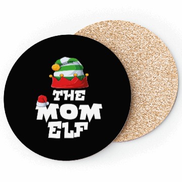 Discover Gamer Elf Family Matching Christmas Group Pajama Coasters