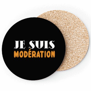 Discover I Am Moderation Drink In Moderation Joking Beer Coasters