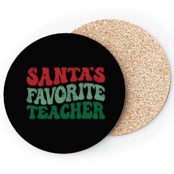 Discover Santa teacher Coasters
