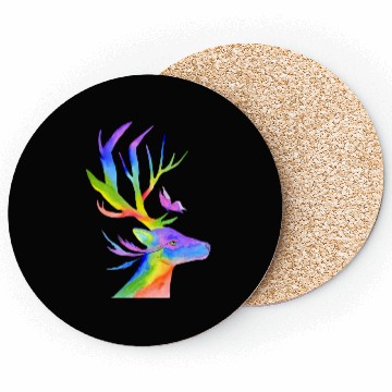 Discover Deer and Butterfly Coasters