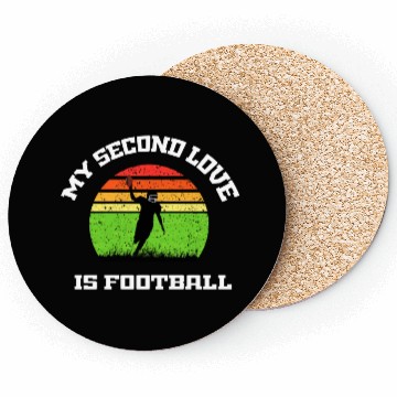 Discover My second love is football Coasters