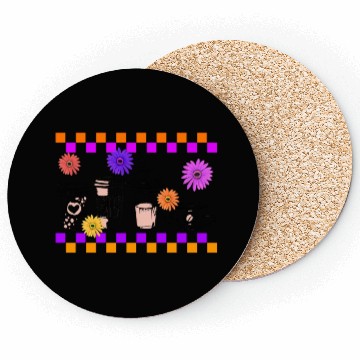Discover Halloween Coasters, Cute Halloween Coffee Latte