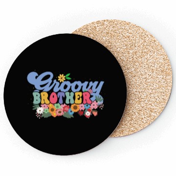 Discover Groovy Brother Garden Plant Flowers Floral Decor Coasters