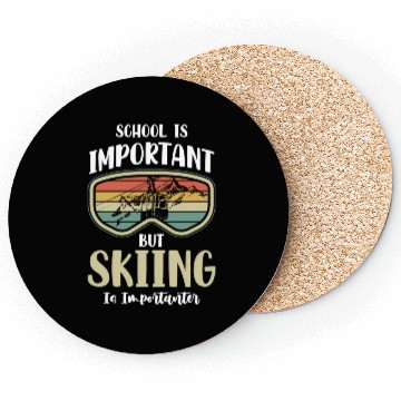 Discover Skiing Snowboards Skier Coasters