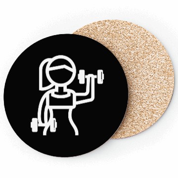 Discover Gym Girl power Coasters