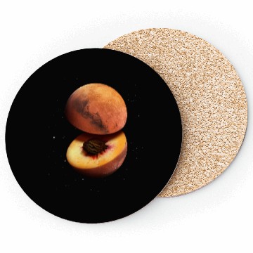 Discover Funny Peach Mars Planet Coasters