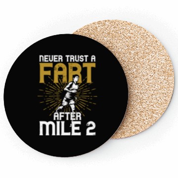 Discover Running Runner Half Marathon Coasters