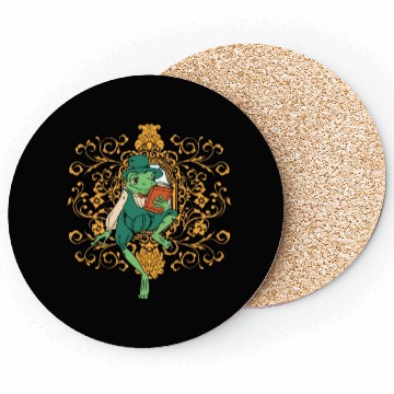 Discover Classy Royalty Prince Toad Frog Amphibian Coasters
