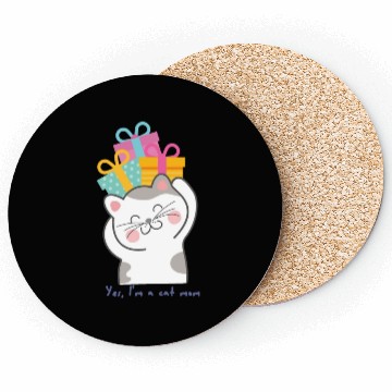 Discover Modern Cat Mom Coasters