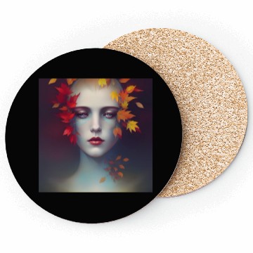 Discover Autumn Goddess Coasters