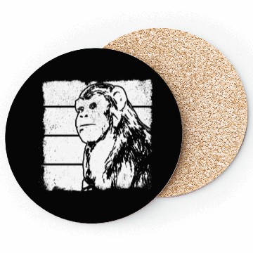 Discover Monkey Chimpanzee Orangutan Monkey - Monkey Coasters