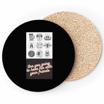 Discover chill Rum with your friends Coasters