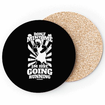 Discover Run jogging sport race training gift Coasters