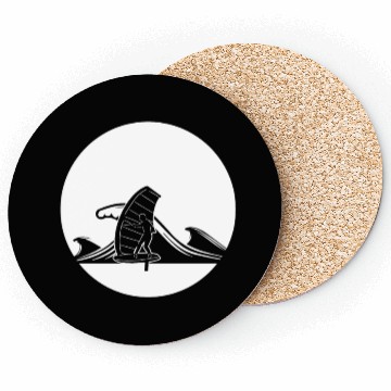 Discover Wing Foiling Surfer Coasters