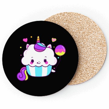 Discover Unicorn Cake Coasters