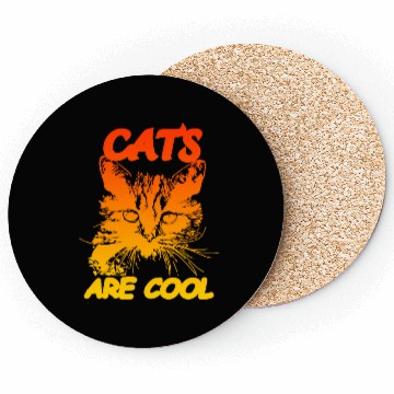 Discover CATS ARE COOL 4 Coasters