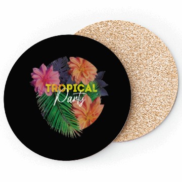 Discover Tropical Party Coasters