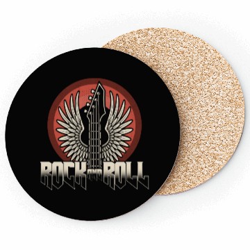 Discover Rock And Roll Guitars Coasters