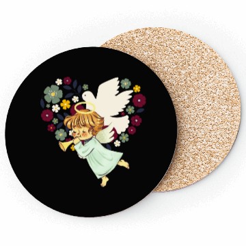Discover Heavenly Angel Vintage Coasters