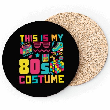 Discover This Is My 80s Costume 90s Party Funny 90s Coasters