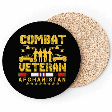 Discover Combat Veteran Afghanistan Proud Us Coasters