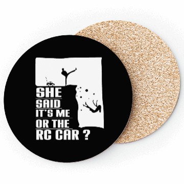 Discover Natural Born RC car Driver Racer Remote Controlled Coasters