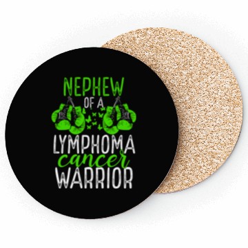 Discover Nephew Lymphoma Cancer Awareness Aunt Uncle Coasters