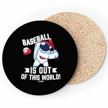 Discover Baseball bat space comet planet Coasters