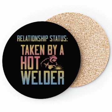 Discover Welder Welding Girlfriend Coasters