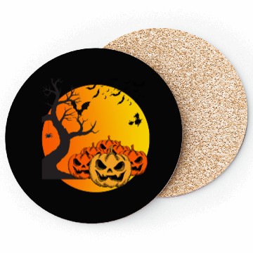 Discover Halloween Night Coasters
