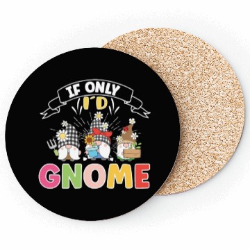 Discover Garden Gnomes Gnome Lover Funny Gnome Gardening Coasters