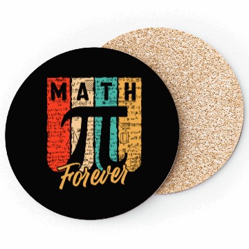 Discover math forever Coasters