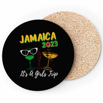 Discover Jamaica 2023 It's A Girls Trip Bachelorette Party Coasters