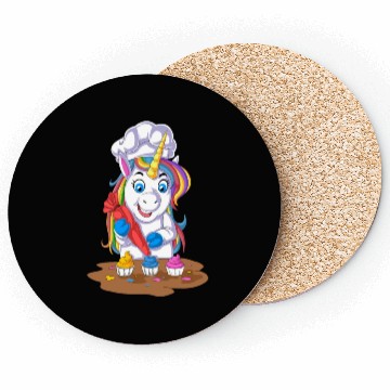 Discover Unicorn Chef Coasters