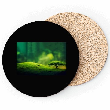 Discover Bonsaii on a tree Coasters