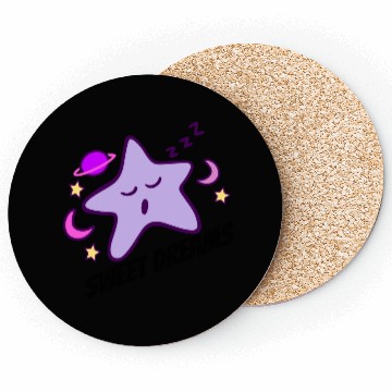 Discover star, sweet dreams Coasters