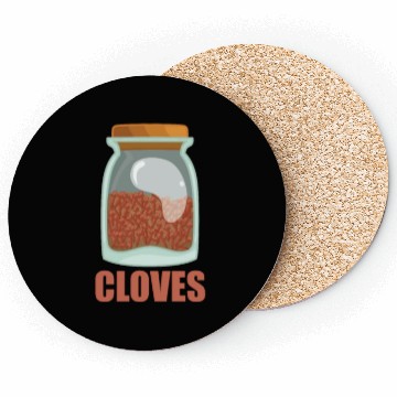 Discover Cloves Spice Flavor Food Cooking Coasters