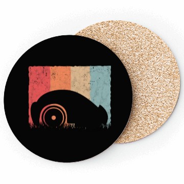 Discover Mähroboter Retro Lawn Robot Vintage Coasters