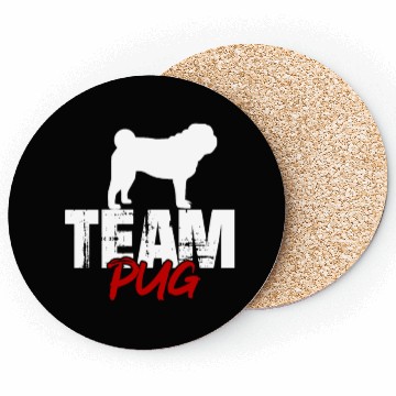 Discover Team Pug Coasters