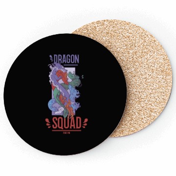 Discover Dragon Squad Coasters