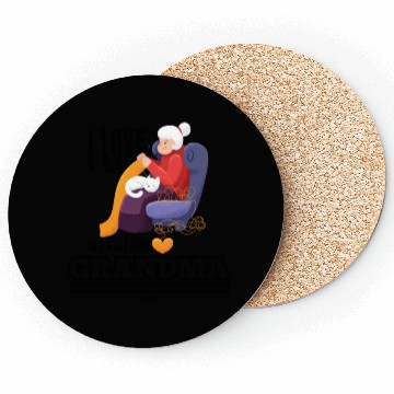 Discover I Love My Grandma Coasters