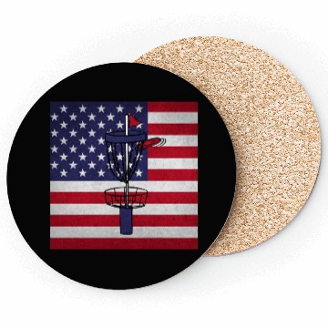 Discover Disc Golf Frisbee Golf Coasters