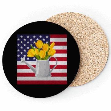 Discover Tulip Gardening Coasters