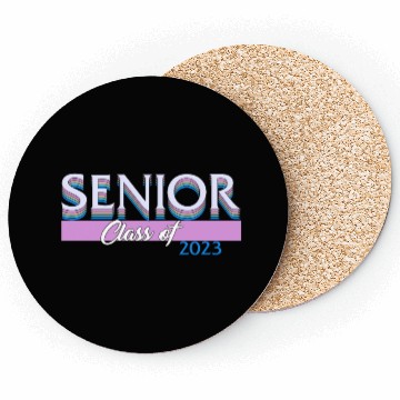 Discover Graduation Coasters, Senior Class Of 2023 Gift End