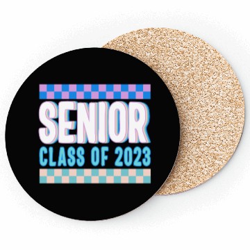 Discover Graduation Coasters, Senior Class Of 2023 Gift End