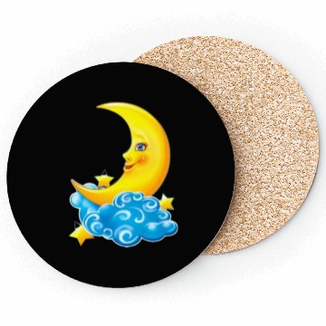 Discover dessin de croissant de lune Coasters