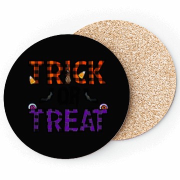 Discover Trick Or Treat Coasters