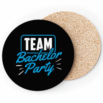 Discover Team Bachelor Party Bride Groom Coasters