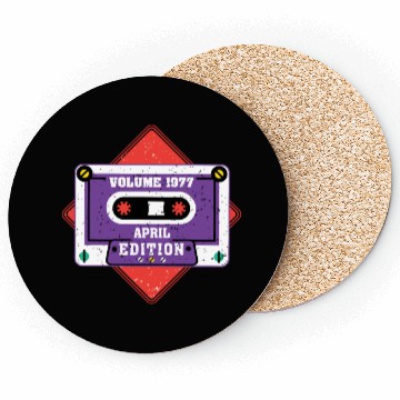 Discover Volume 1977 April Edition Coasters