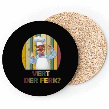 Discover Vert Der Ferk the swedish chef Coasters